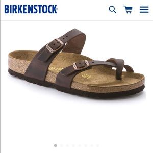 mocha Birkenstocks